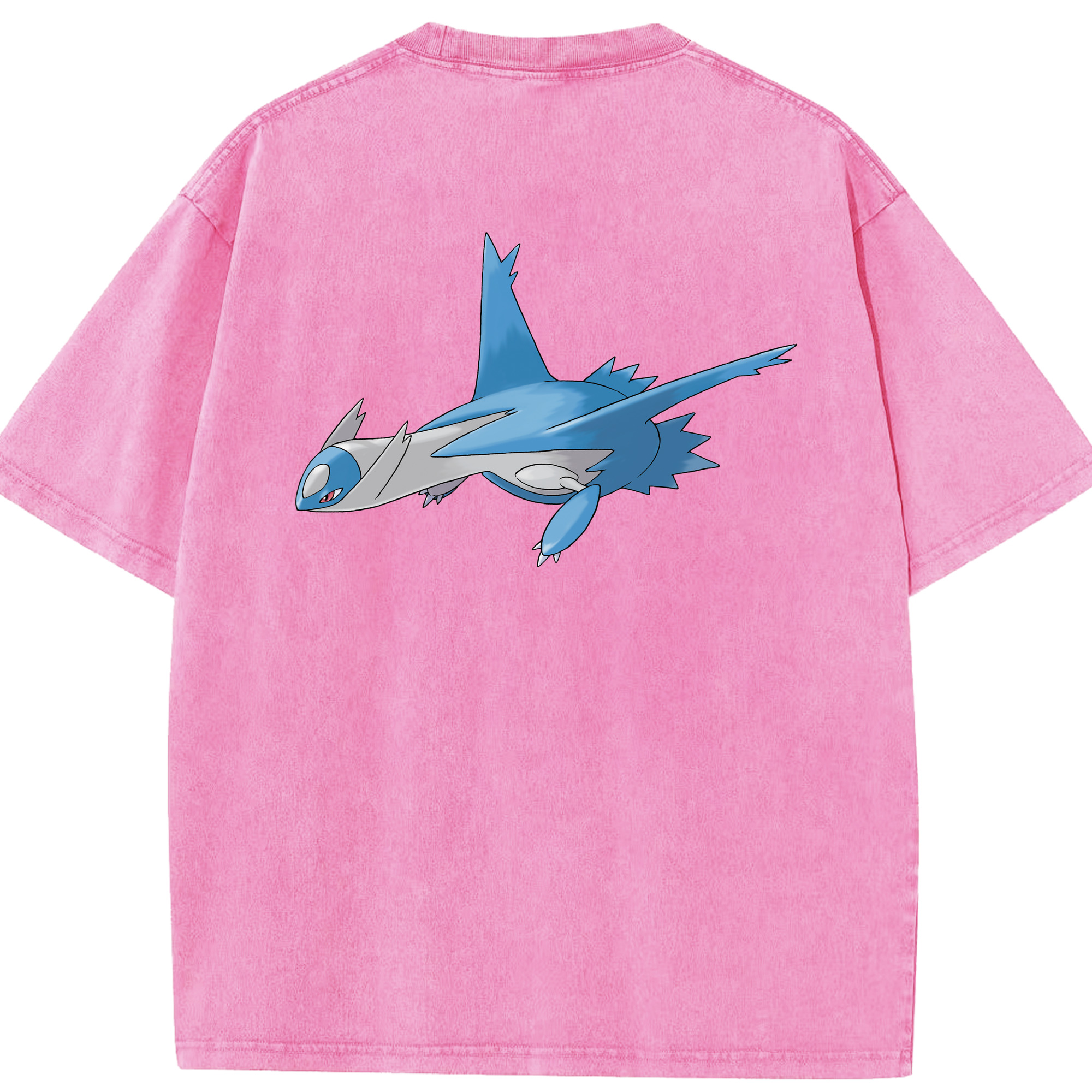 （画像用） ポケットモンスター Pokémon 綿100% ヴィンテージ風 半袖Tシャツ（背面プリント）